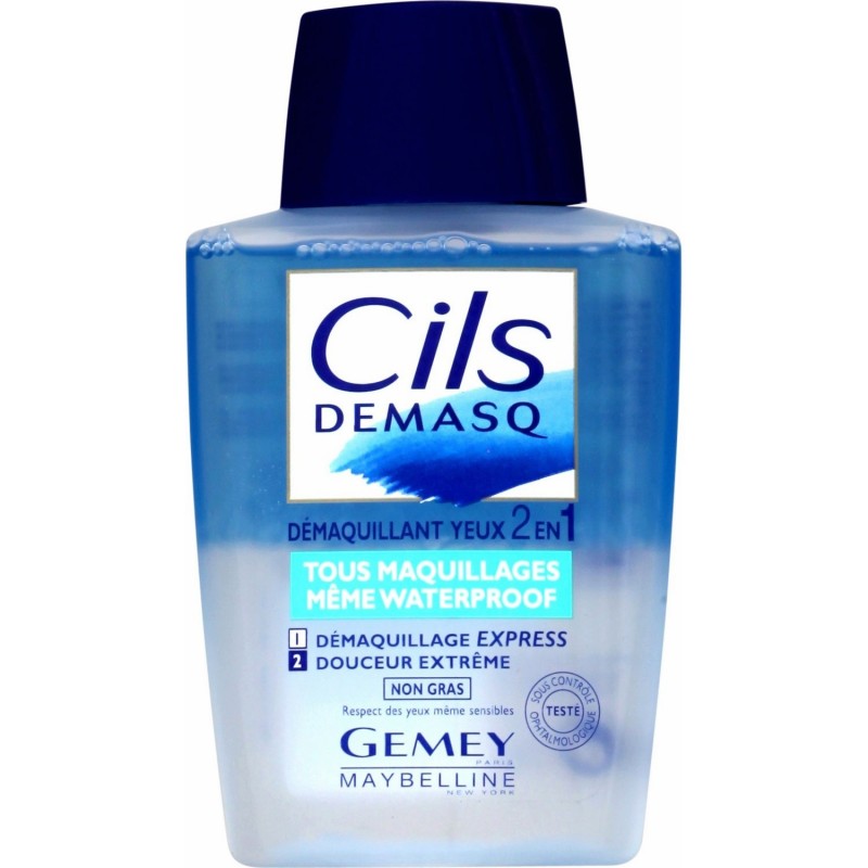 پاک کننده آرایش چشم سیلز دمسک 2 در 1 میبلین Maybelline