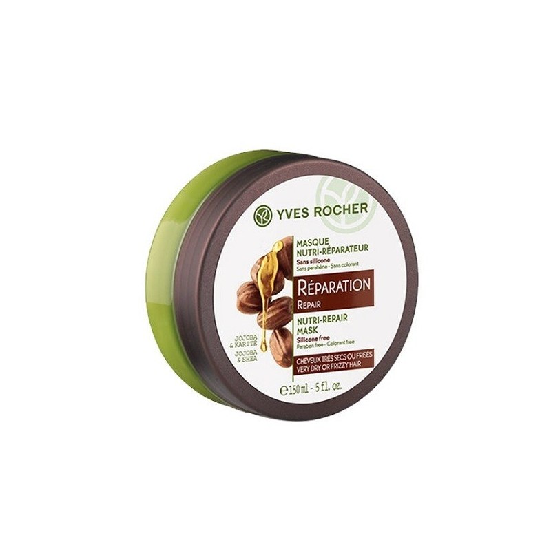 ماسک مو ترمیم کننده ایو روشه Yves Rocher مدل نوتری ریپیر