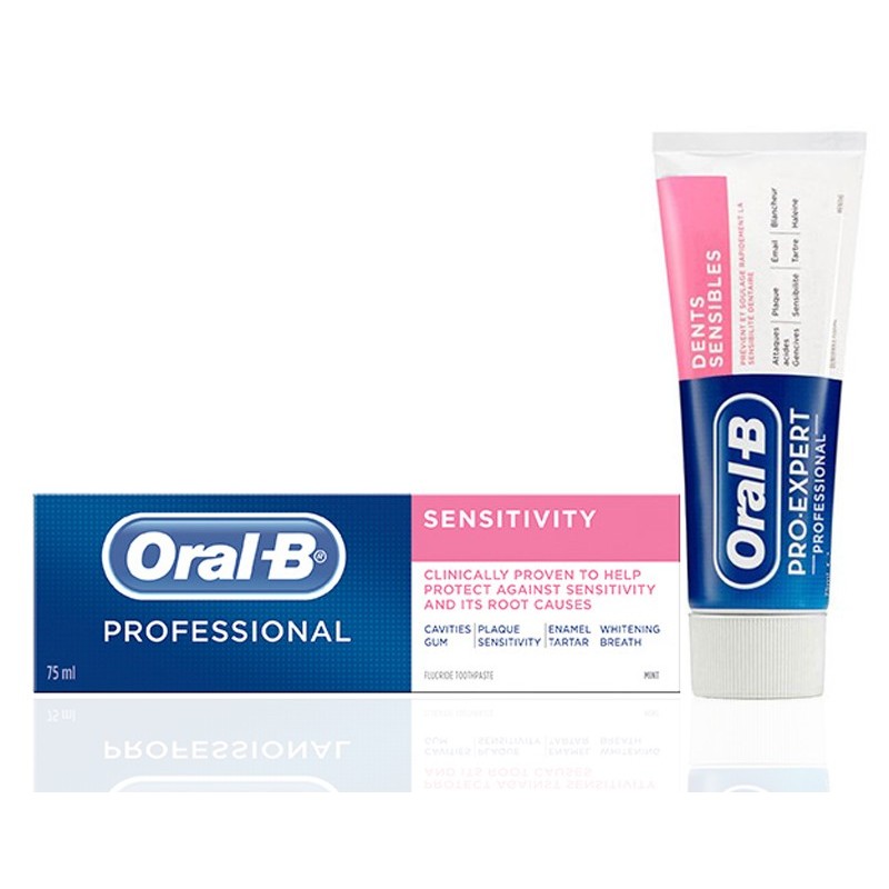 خمیر دندان ضد حساسیت اورال بی Oral-B مدل Sensitivity