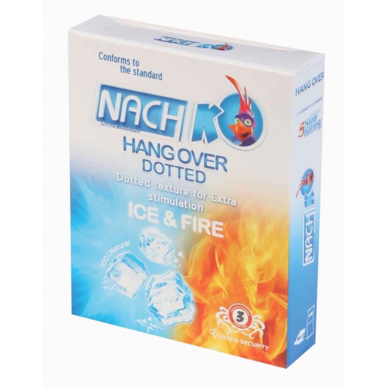کاندوم سه عددی ناچ NACH مدل هنگ آور