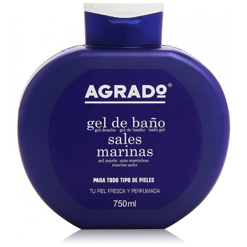 شامپو بدن کرمی آگرادو Agrado حاوی نمک دریایی