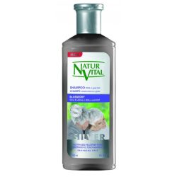 شامپو ضد زردی و قرمزی نچرال ویتال Natur Vital مدل سیلور