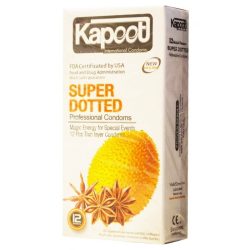 کاندوم خاردار 12 عددی کاپوت Kapoot مدل سوپر داتد