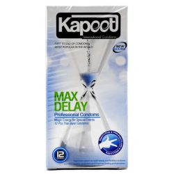کاندوم تاخیری 12 عددی کاپوت Kapoot مدل مکس دیلی
