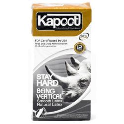 کاندوم سفت کننده 12 عددی کاپوت Kapoot مدل استی هارد