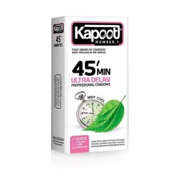 کاندوم تاخیری 12 عددی کاپوت Kapoot مدل 45 دقیقه ای