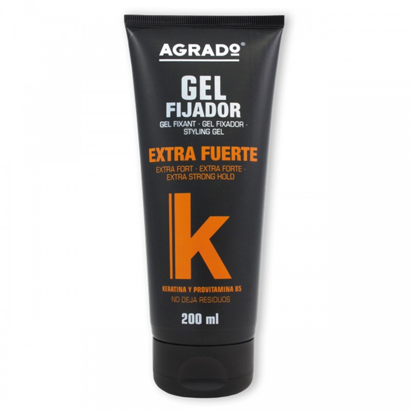 ژل موی کراتینه آگرادو AGRADO مدل EXTRA STRONG حجم 200 میلی لیتر