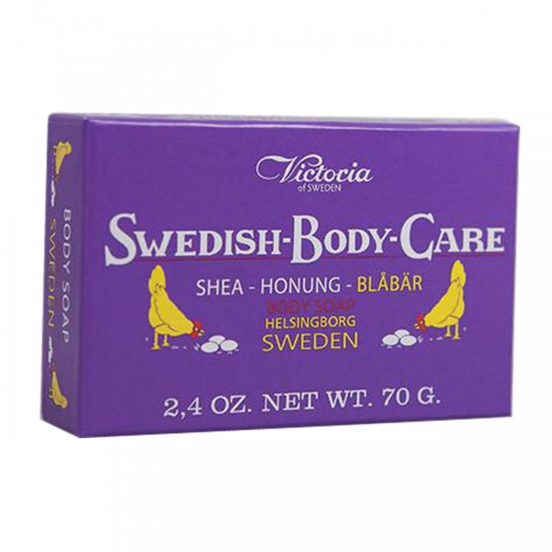 صابون بدن ویکتوریا Victoria حاوی زغال اخته حجم 100 گرم