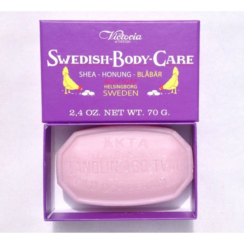 صابون بدن ویکتوریا Victoria حاوی زغال اخته حجم 100 گرم