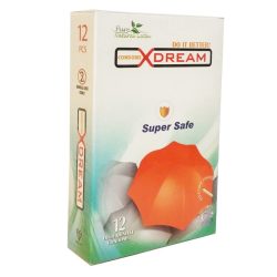 کاندوم ایکس دریم XDream مدل Super Safe بسته 12 عددی