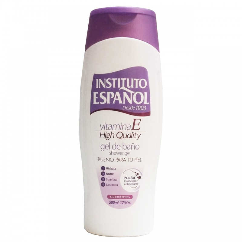 شامپو بدن اسپانول ESPANOL حاوی ویتامین E حجم 500 میل