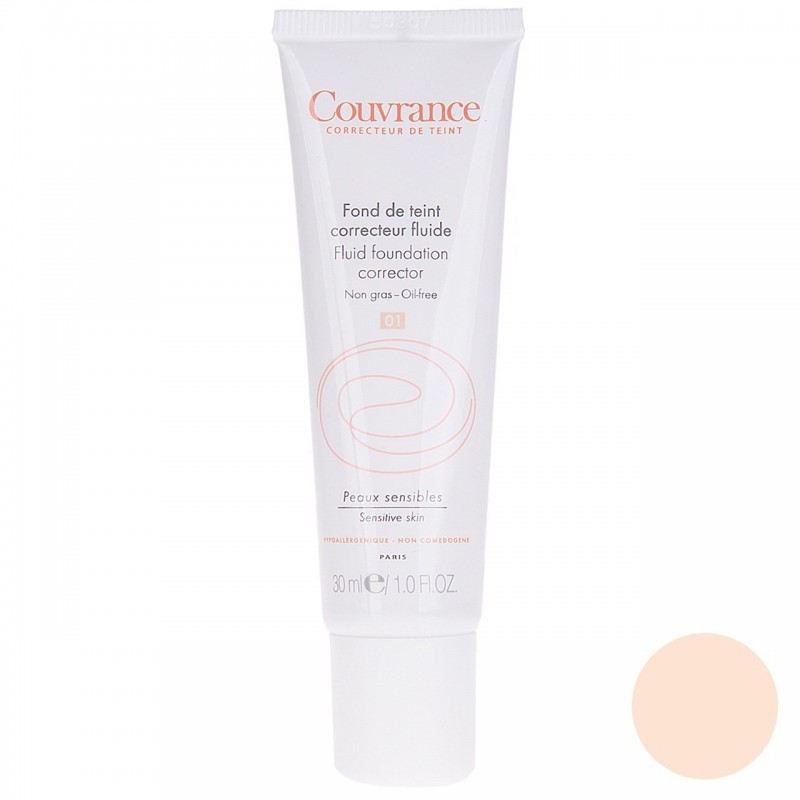 کرم آرایشی اون Avene مدل Courvrance شماره 01 حجم 30 میلی لیتر