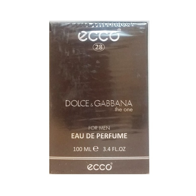 ادوپرفیوم مردانه اکو ecco مدل Dolce And Gabbana The One حجم 100 میلی لیتر