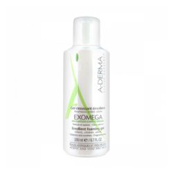 ژل شستشوی صورت آدرما A-DERMA مدل اگزومگا حجم 200 میلی لیتر