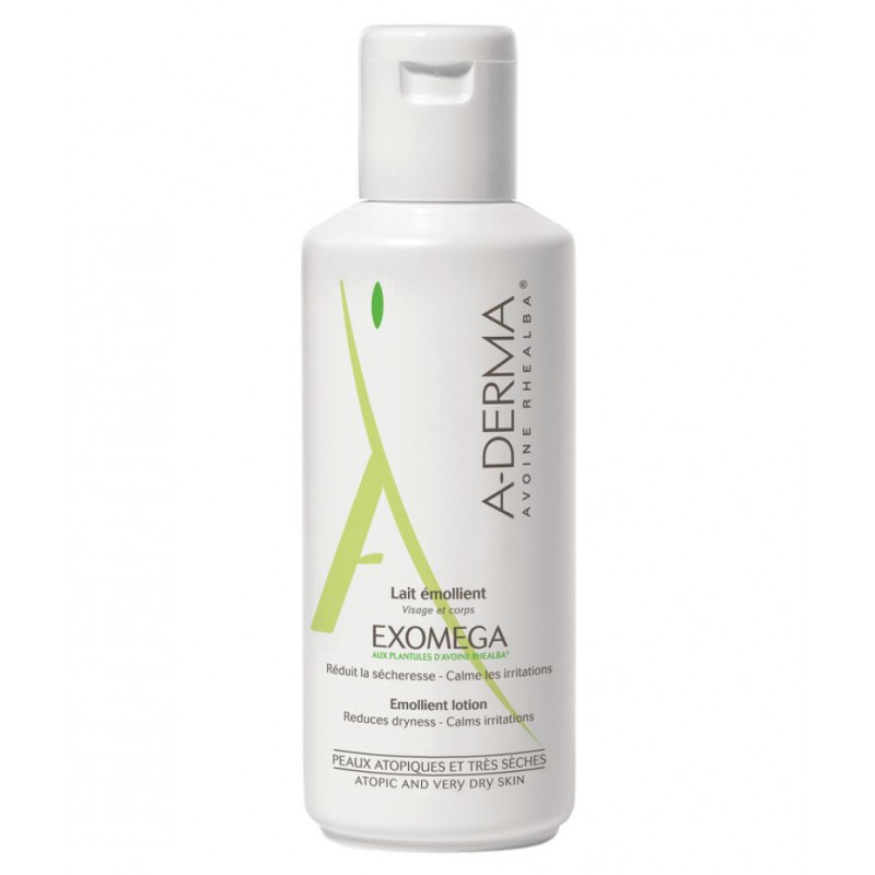 لوسیون صورت و بدن آدرما A-DERMA مدل اگزومگا حجم 200 میلی لیتر
