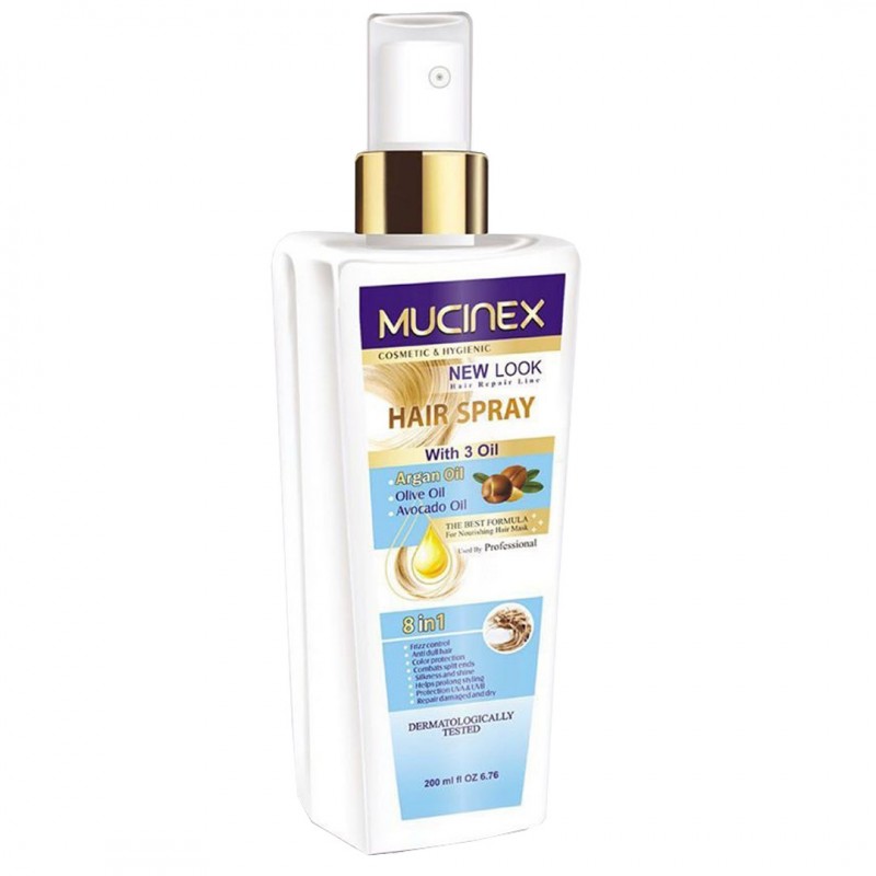 اسپری مو ماسینکس Mucinex حاوی روغن آرگان 400 میل