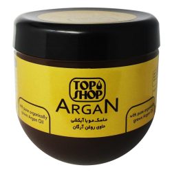 ماسک مو تقویت کننده تاپ شاپ Top Shopحاوی روغن آرگان 500 میل