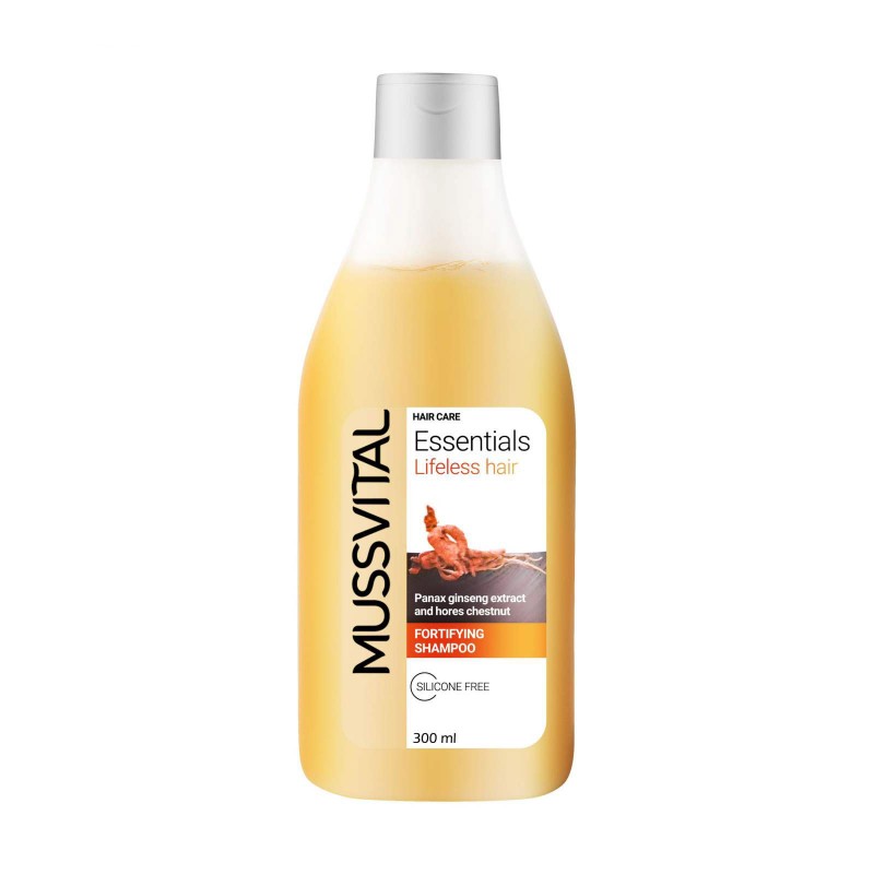 شامپو تقویت کننده موسویتال Mussvital مدل Ginseng حجم 300 میلی لیتر
