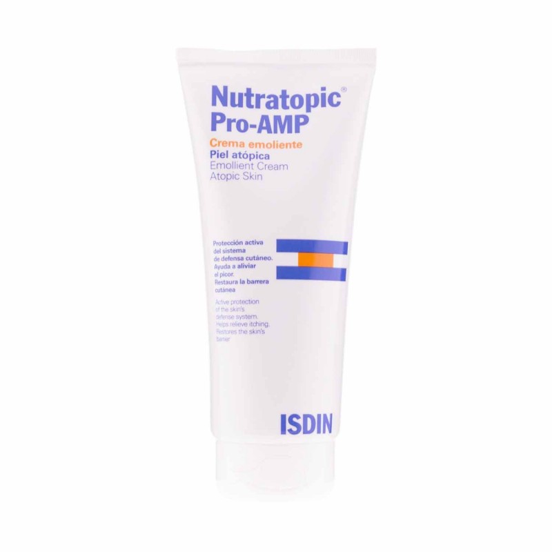 کرم نرم کننده ایزدین مدل Nutratopic pro AMP حجم 200 میلی لیتر