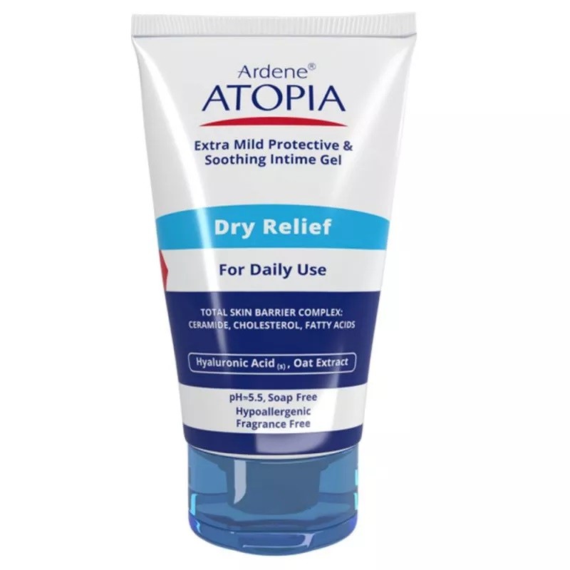 ژل شستشوی ملایم واژن آردن سری Atopia مدل Dry Relief حجم 150 میل