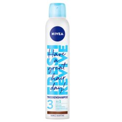 اسپری شامپو خشک نیوآ Nivea سری Fresh Revive مخصوص موهای با رنگ تیره حجم 200 میل