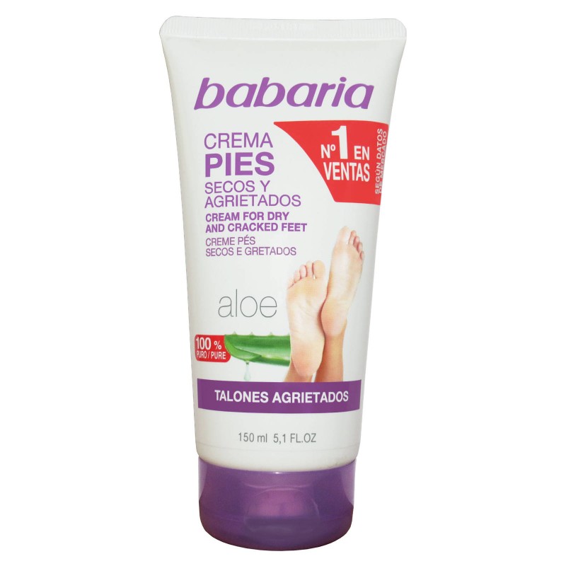 کرم درمان خشکی و ترک پا باباریا حاوی عصاره آلوورا 150 میل