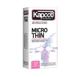 کاندوم بسیار نازک 12 عددی کاپوت Kapoot مدل Micro Thin
