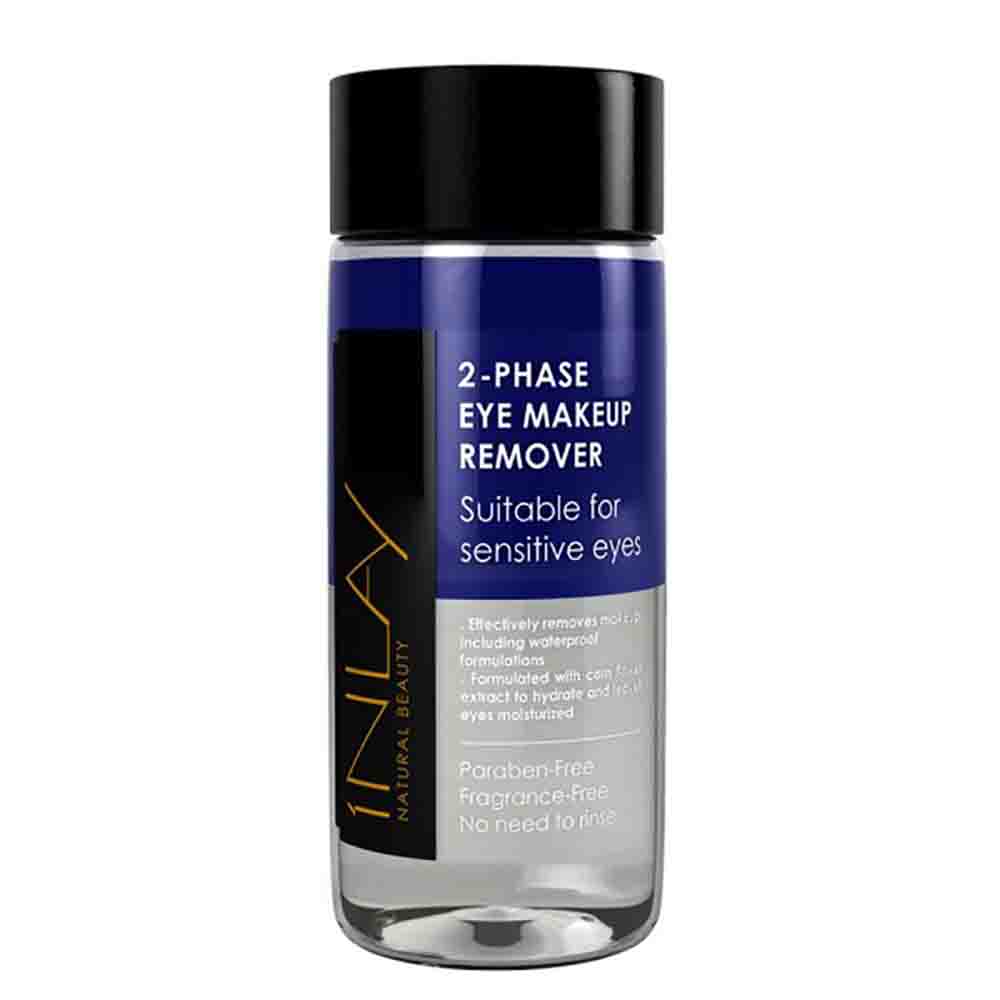 Inlay 2 Phase Eye Make Up Remover 120 ml پاک کننده آرایش چشم دوفاز این لی 120 میل