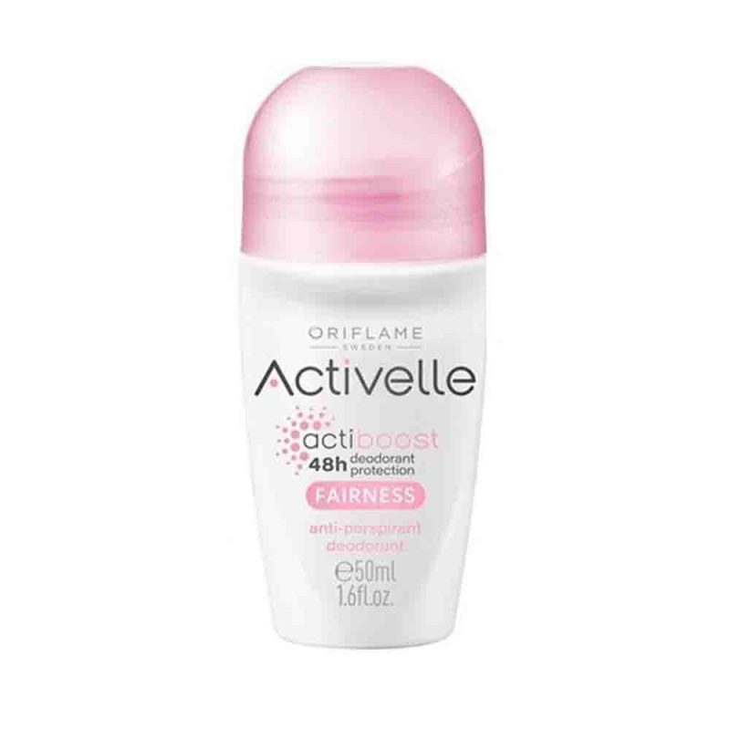 رول ضد تعریق دئودورانت اوریفلیم سری Activelle مدل Fairness حجم 50 میل