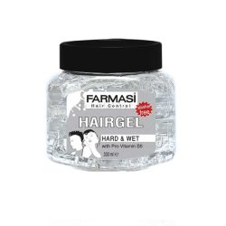 ژل مو فارماسی مدل hard and wet حجم 300 میلی لیتر