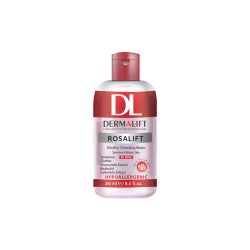 محلول پاک کننده آرایش درمالیفت مدل RosaLift