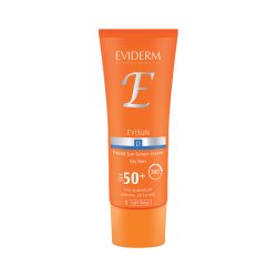 کرم ضد آفتاب اویدرم مدل اوی سان سری D رنگ پژ روشن مناسب پوست خشک