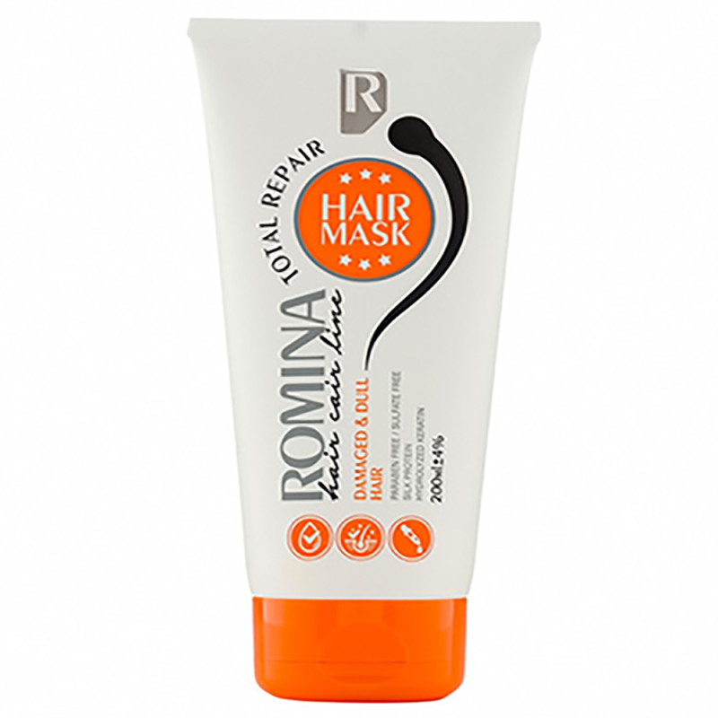 ماسک مو رومینا مناسب موهای آسیب دیده 200 میل