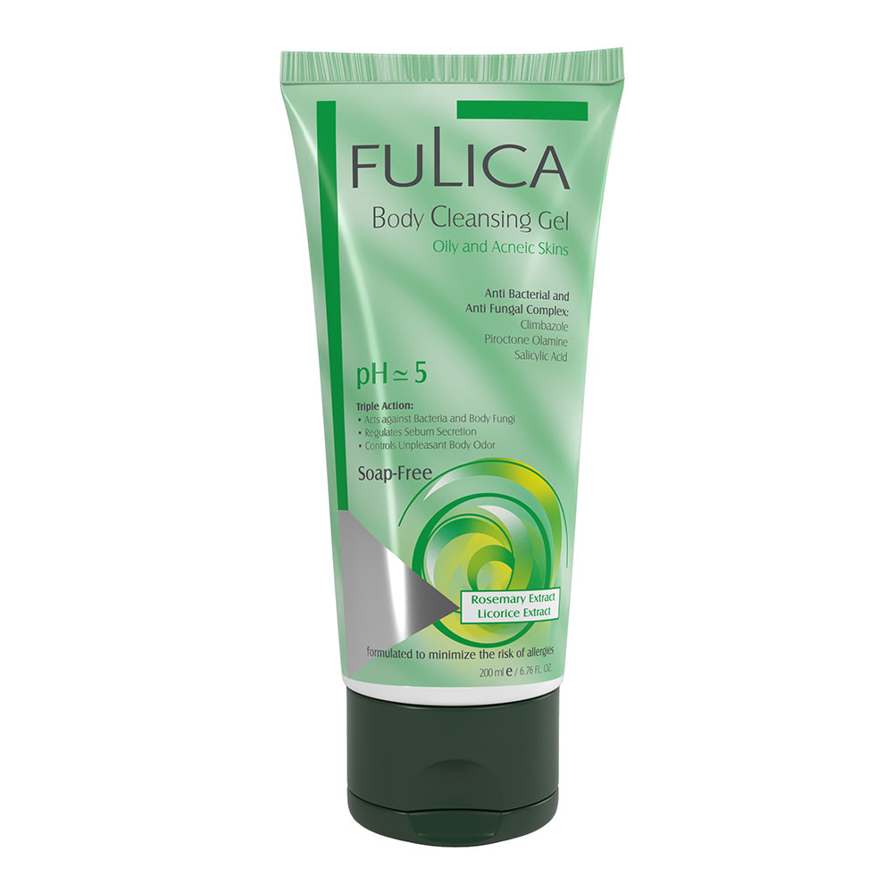 Folica Body Shampoo For Oily & Acne-Prone Skin شامپو بدن فولیکا مناسب پوست های چرب و جوش دار