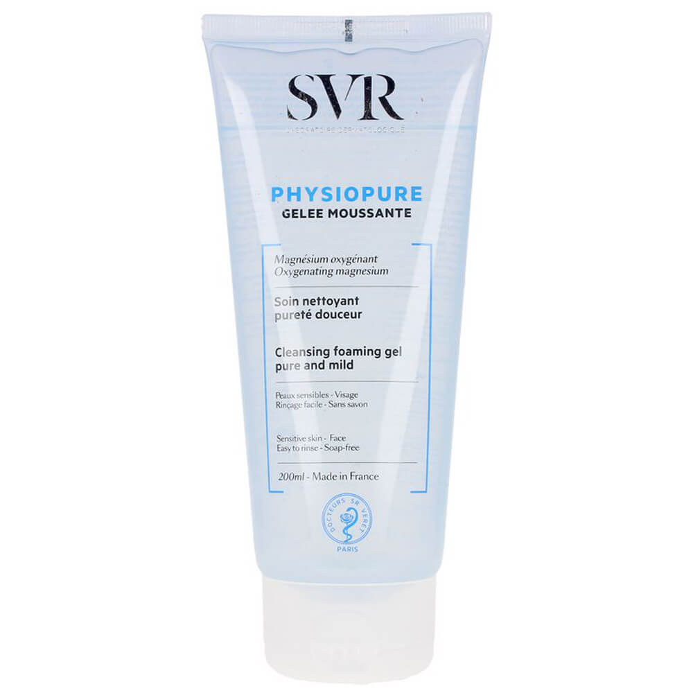 SVR_physiopure_gel ژل شستشوی صورت حساس اس وی آر