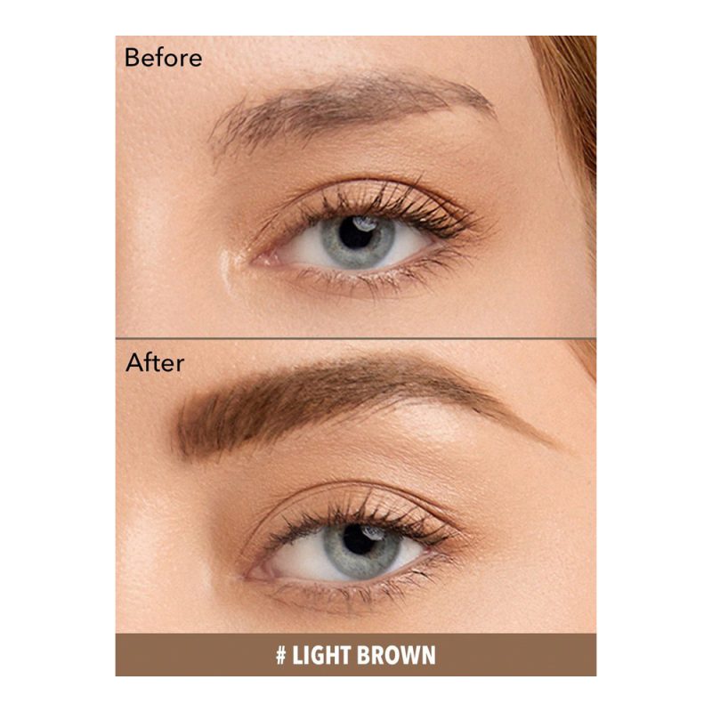 مداد ابرو ظریف شیگلم مدل Dual-Ended رنگ Light Brown