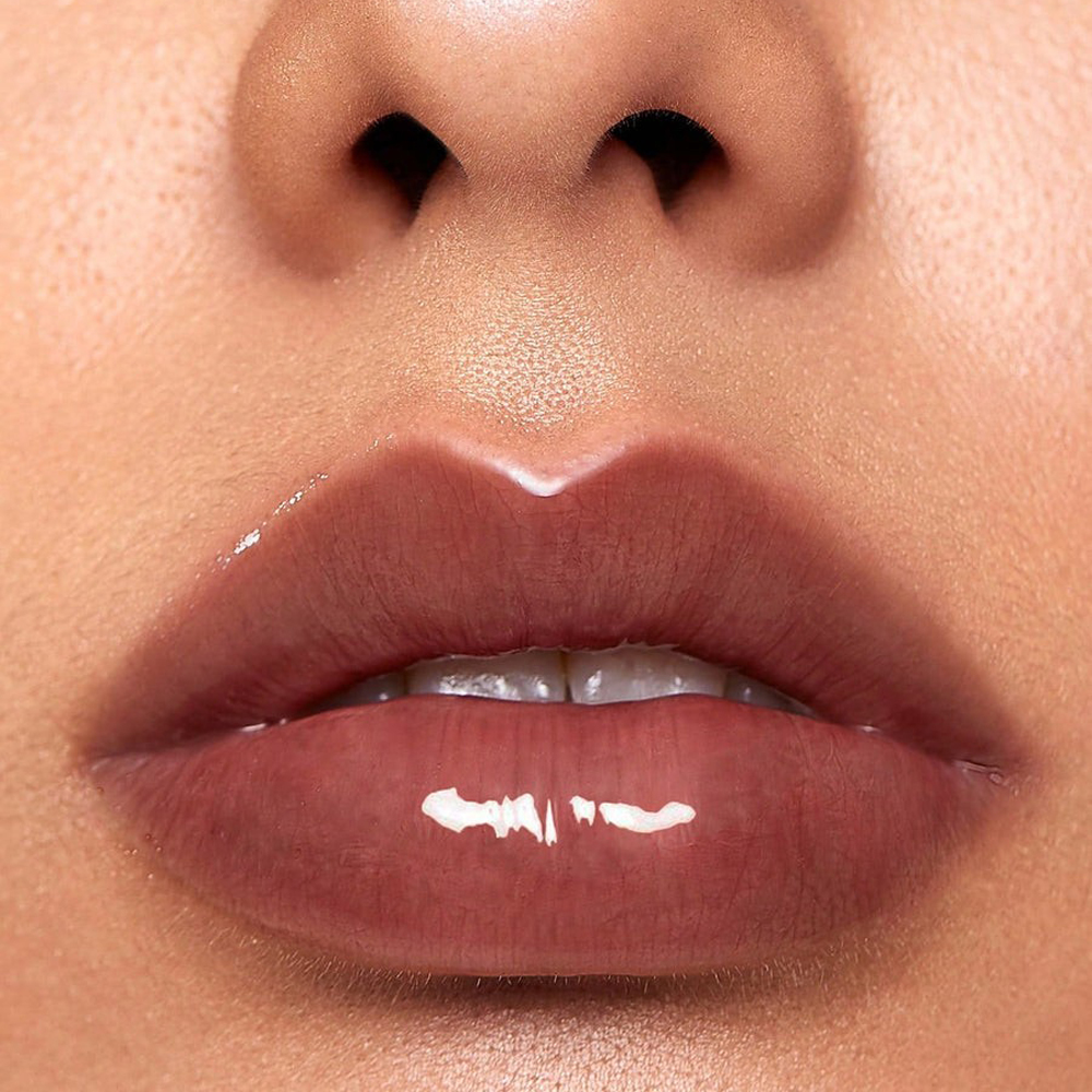 لیپ گلاس حجم دهنده شیگلم مدل Glaze Daze رنگ Grape Juice